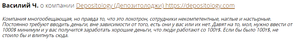 DepositoLogy и Ri-Deals отзывы